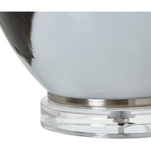 Ombre Elegance Table Lamp With Linen Shade