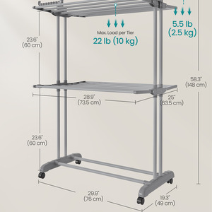 Large Clothes Airer Drying Rack