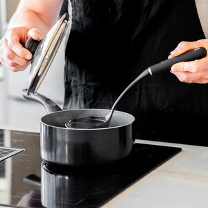 MasterClass Can-to-Pan 20cm Ceramic Non-Stick Saucepan with Lid