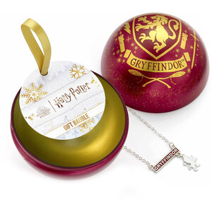 Harry Potter Gryffindor Bauble with House Necklace