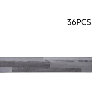 36 Piece Wood Grain PVC Self Adhesive Plank Flooring Set