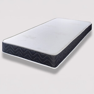 The Mars Stress Free Essentials 17cm Deep Black Border  Hybrid Spring Mattress