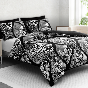 Waves Ultra- Soft Duvet Cover Set