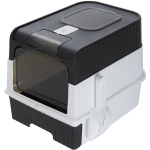 Large Enclosed Cat Litter Box with UVC Light