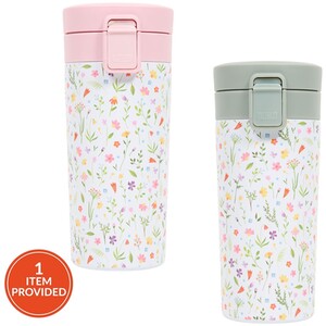 Wildflower Double Wall Vacuum Tumbler