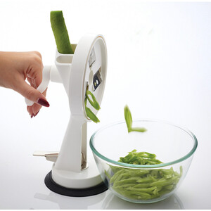 KitchenCraft Traditional Style Rotary Bean Slicer