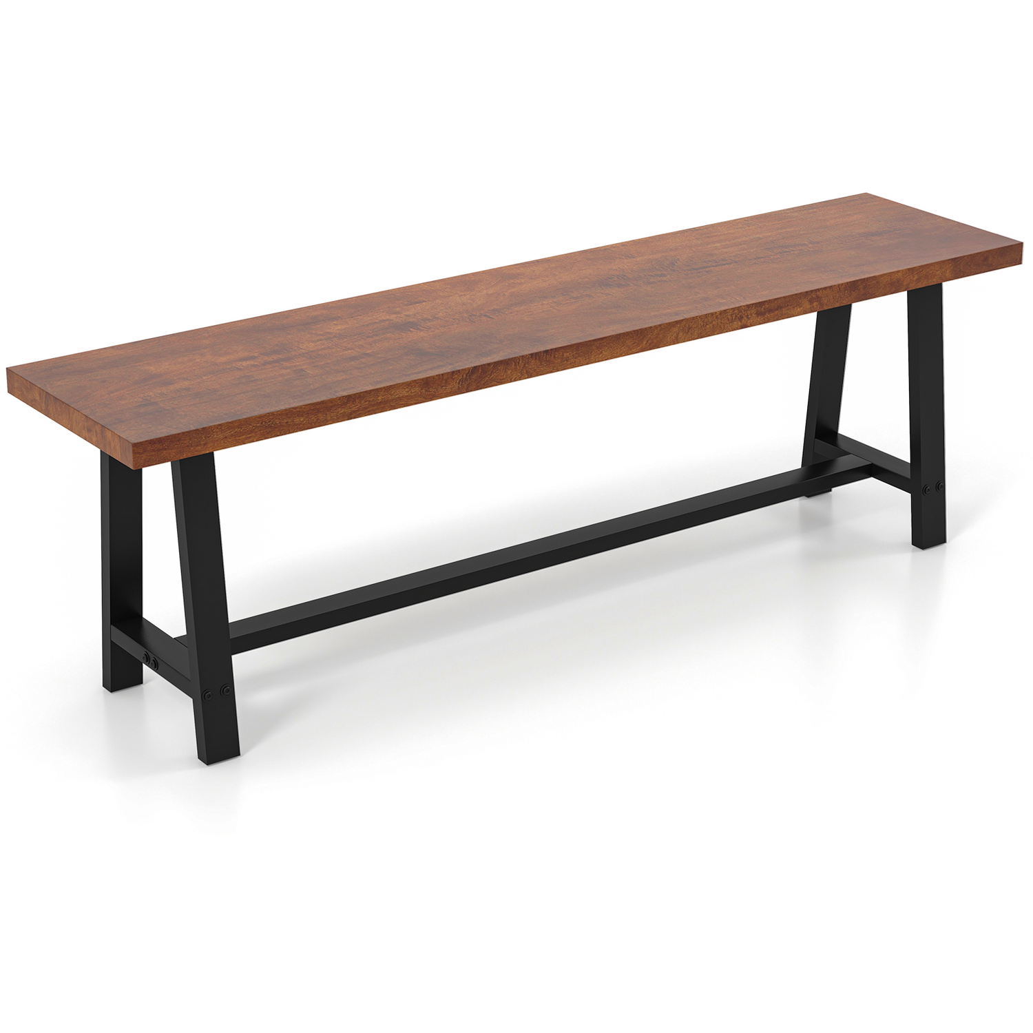 3 Person Entryway Shoe Bench - Brown