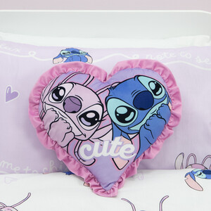 Stitch Cutie Heart Shaped Cushion
