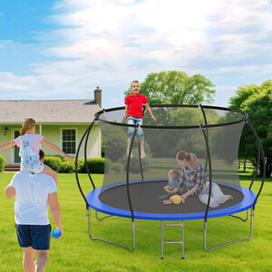 GALACTICA Trampoline with Safety Net