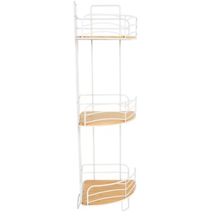 3 Tier Bamboo Corner Caddy