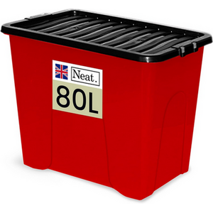 Neat 80L Storage Boxes with Lids
