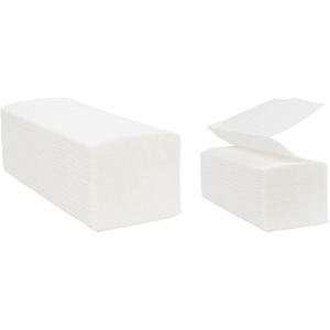 V Fold 2 Ply White Paper Hand Towels Box of 4000
