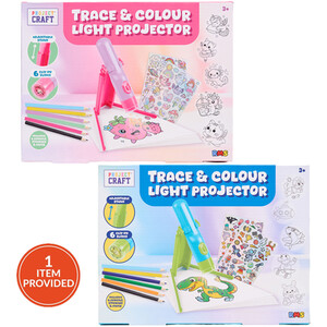 Trace and Draw Projector Line
