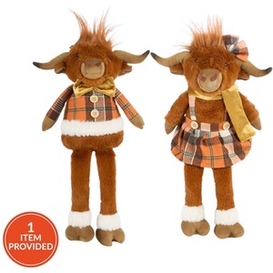 Autumnal Sitting Cows Decoration