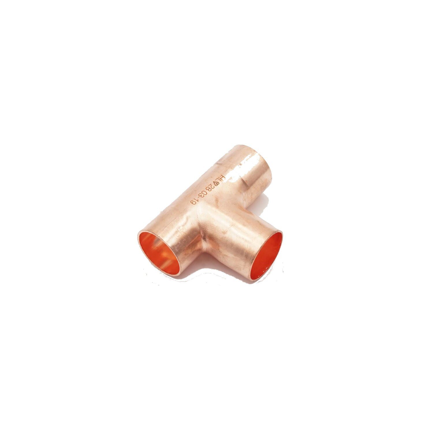 Copper End Feed Swept Pitcher Tee - 28Mm 5051258002228 - Image 4