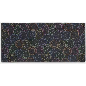 OHS Neon Smiley Beach Towel