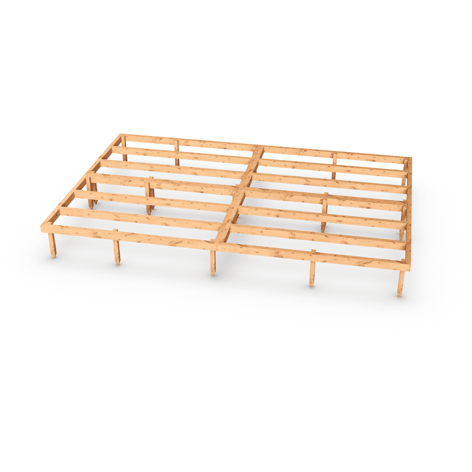 Empire Sheds 12X8 Empire Timber Shed Base - Green