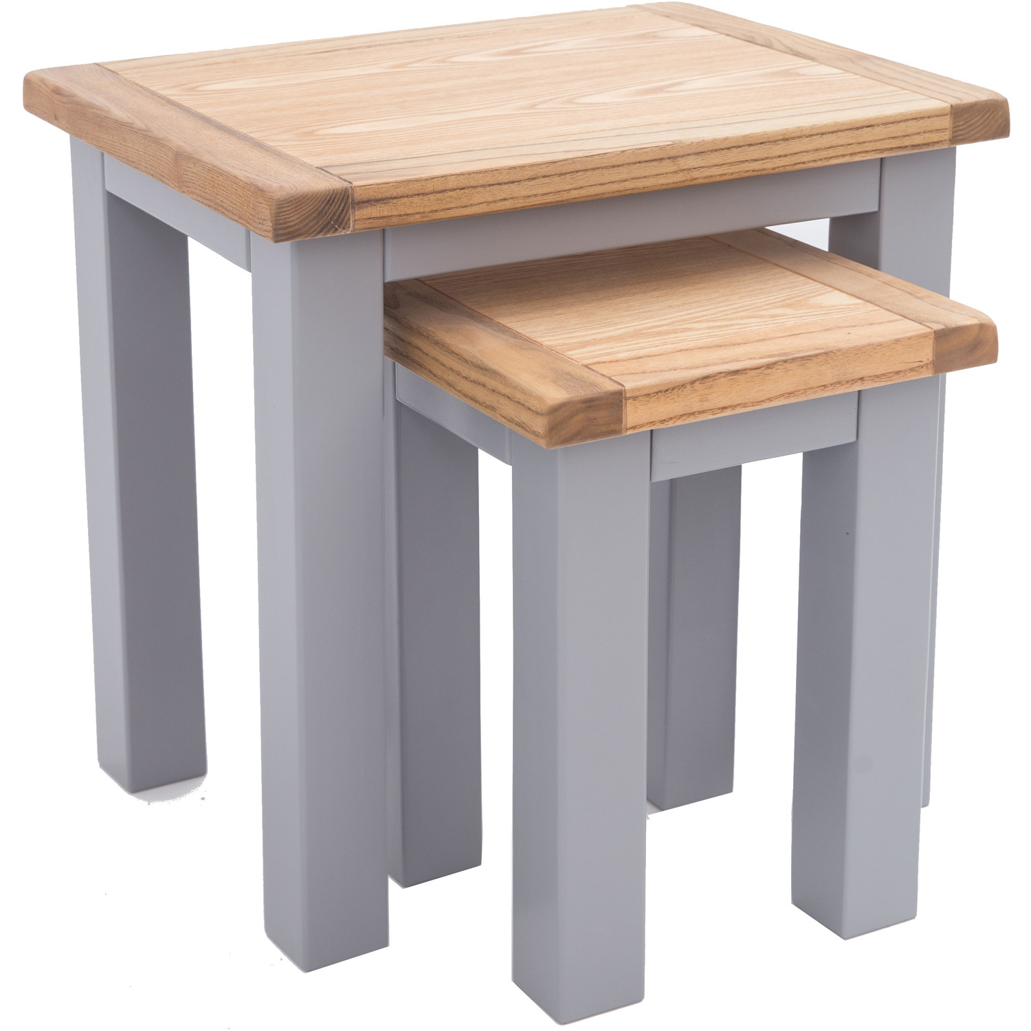 Cabinet Bits Mirano Nest Of Tables - Set Of 2 - Grey