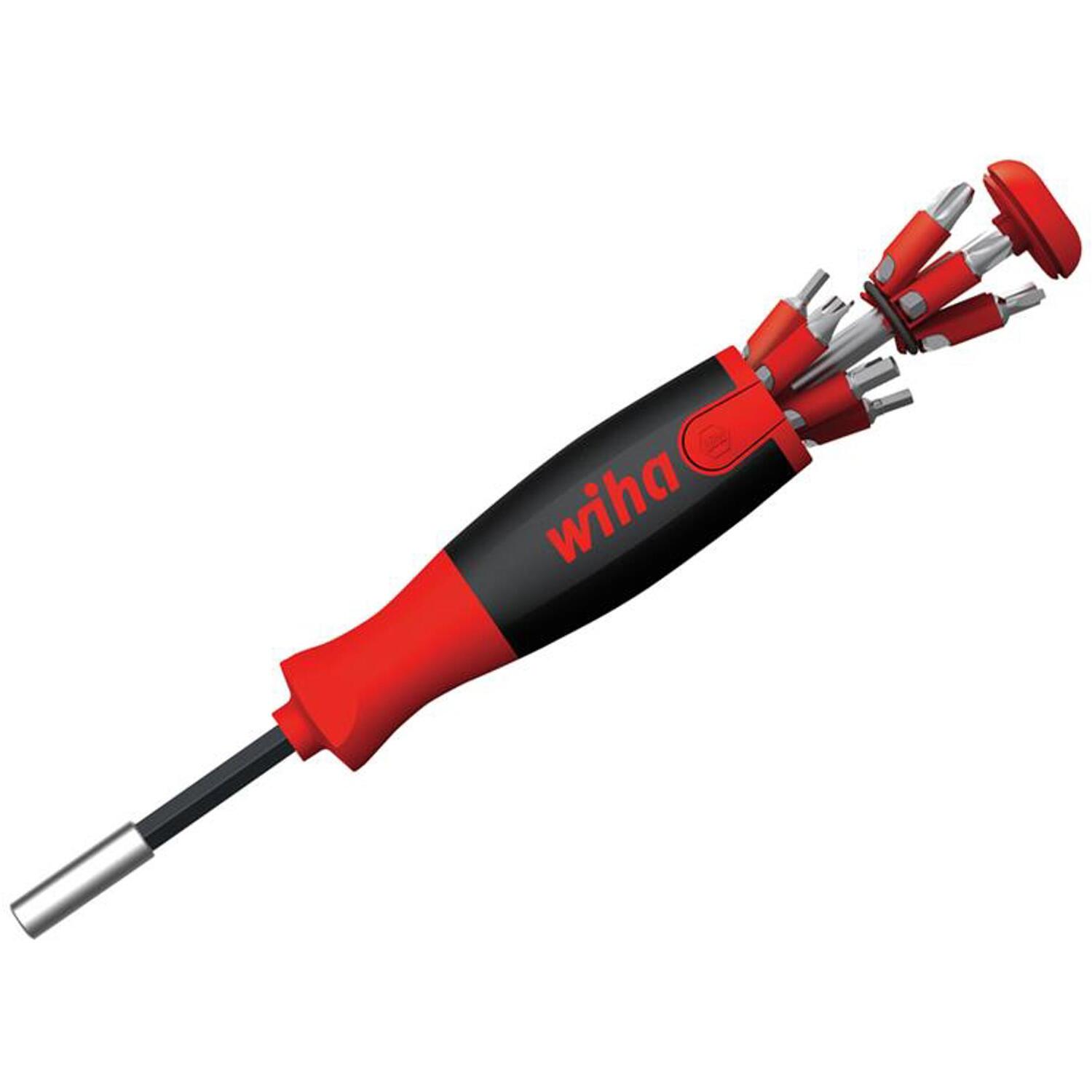 B&Q - 38606 Liftup 25 Magnetic Screwdriver With Bit Magazine (SlPhPzTxHex) Wha38606 - Image 7