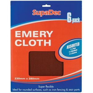 SupaDec Emery Cleaning Cloths (Pack of 6)
