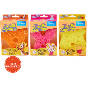 Disney Winnie and Friends Scrub Mommy Cleaning Sponge