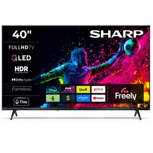 SHARP 40HE3245K 40 Inch Full HD TiVo Smart QLED TV Frameless