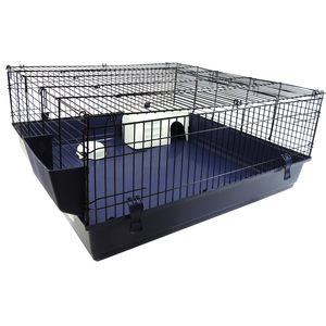 Rabbit & Guinea Pig Cage 100cm - Indoor Square Enclosure
