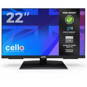 22¿ Full HD TV with Perfect Pitch Sound & Satellite Tuner