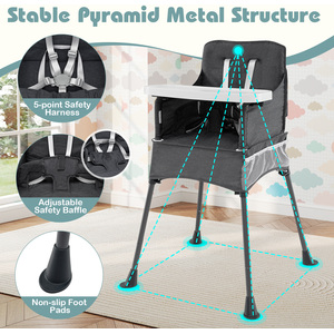 Foldable Baby Feeding Chair