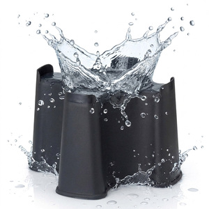 Black Slimline Water Butt Stand For 100L Rainwater Collectors