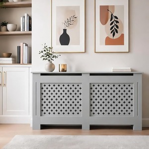 Grey Home Source Crofton XL Radiator Cover Unit shot 16098019