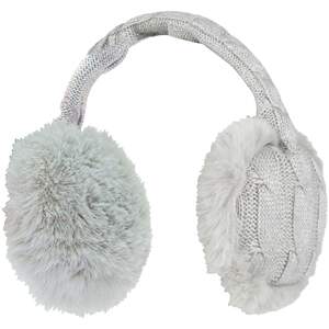 Ladies Winter Knitted Cold Weather Faux Fur Ear Muffs