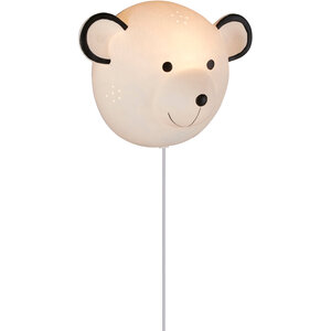 Ola Kids Ceramic Bear Wall Night Light