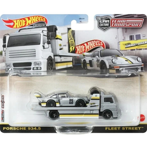 Hot Wheels Legends Transport Hauler And Porsche Car