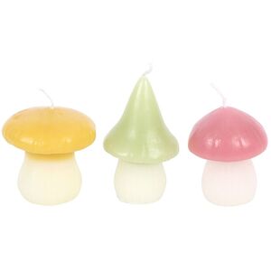 Something Different Mushroom Candles (Pack of 3)