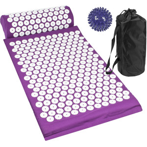 Komodo Acupressure Mat, Pillow and Ball Set - Purple