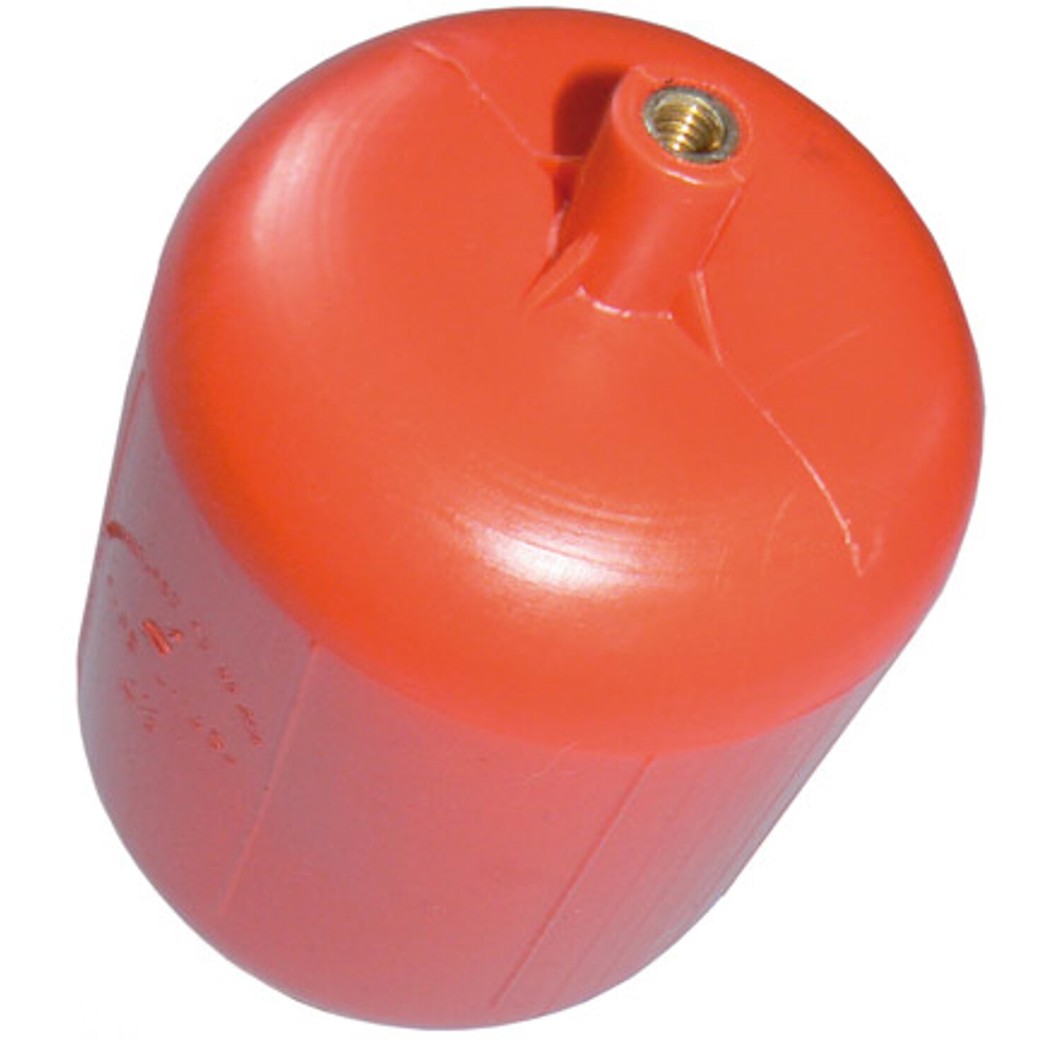 Thomas Dudley Plastic Float - Cylindrical 4.1/2" Dia - Ptoflo370210 - Great For Water Applications - Orange