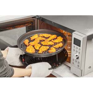 Panasonic NN-CD58RS Stainless Steel 27L Slim Inverter Microwave with Grill, Oven & Air Fry - 1000W