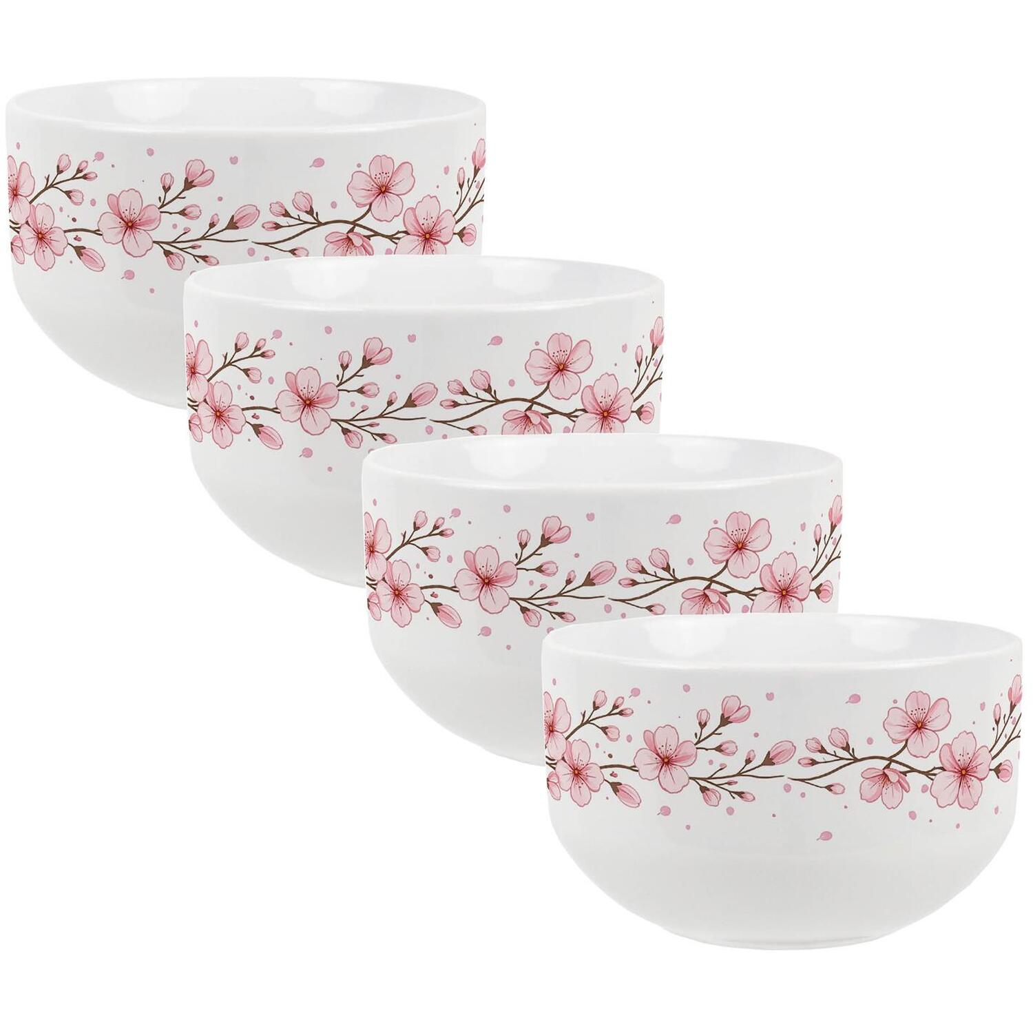 Image of Cherry Blossoms Ceramic Bowl - Pink&hellip;