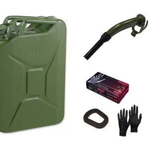 Pegdev 20L Jerry Can Spout Seal & Gloves Certified