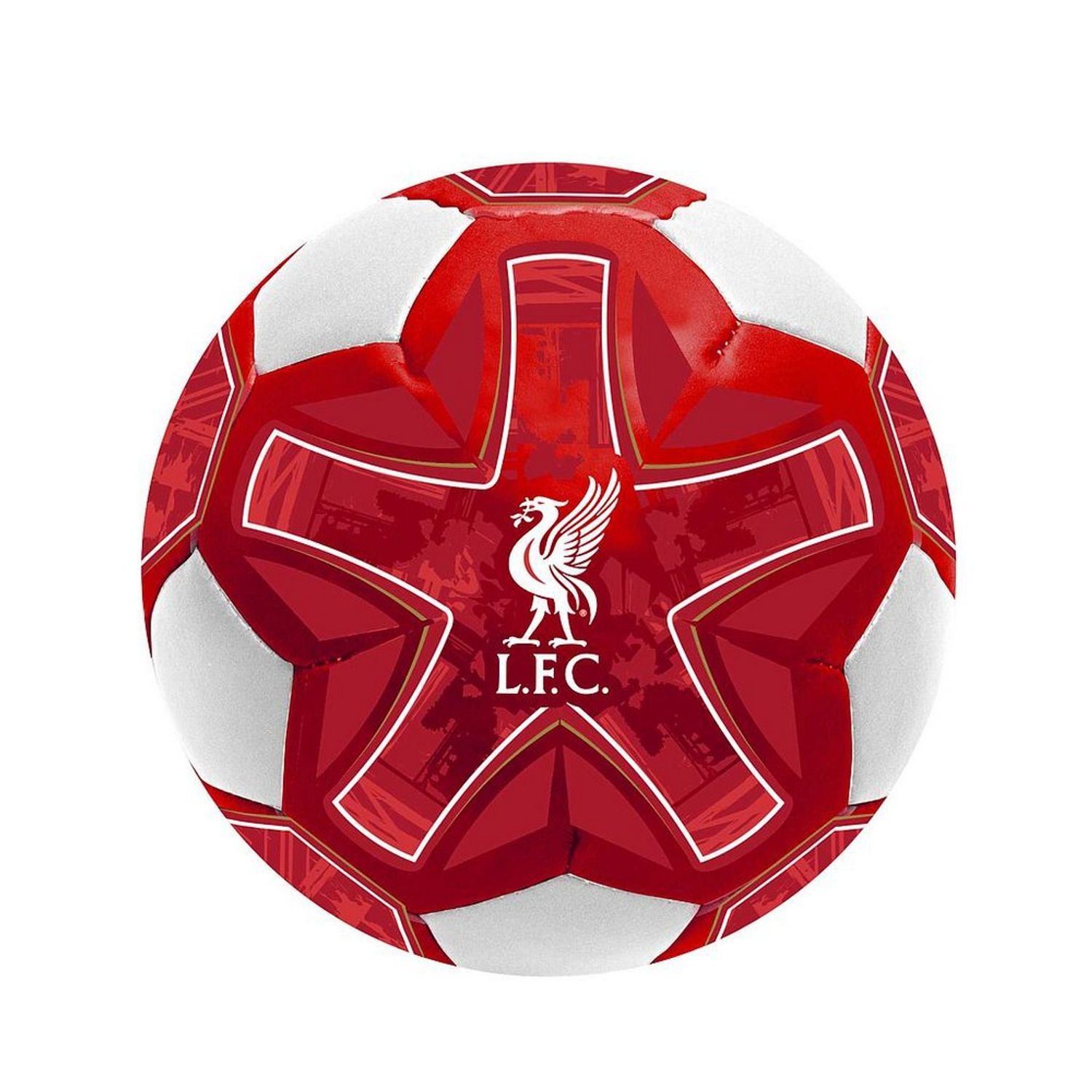 Liverpool Fc Crest Mini Football - Red/White