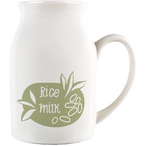 Boho Small Porcelain Rice Milk Serving Jug