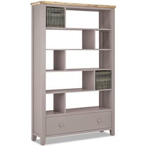 Florence Room Divider Shelving Unit with Drawer