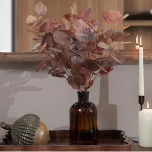 Faux Eucalyptus Vase Arrangement