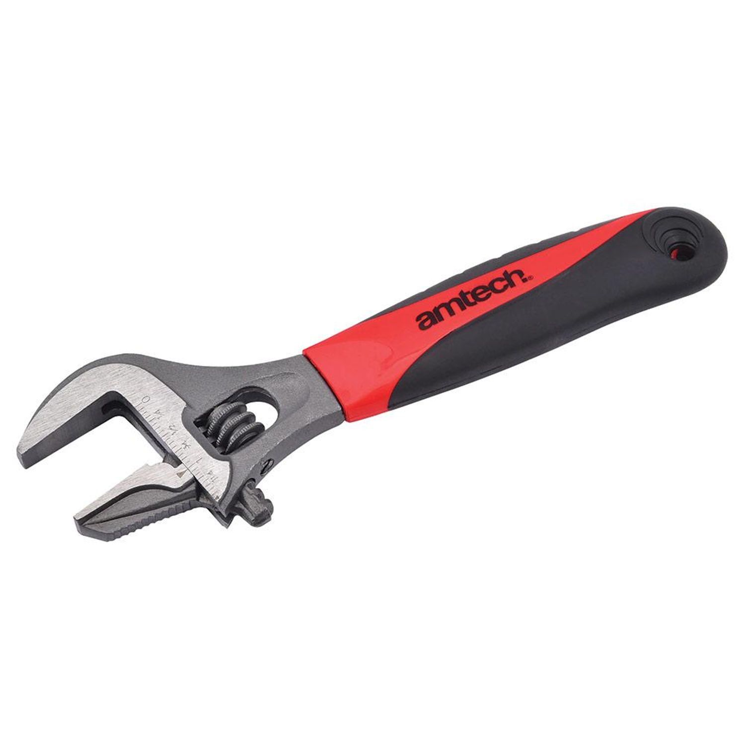 Amtech 2In1 Adjustable Wide Mouth Wrench - One Colour