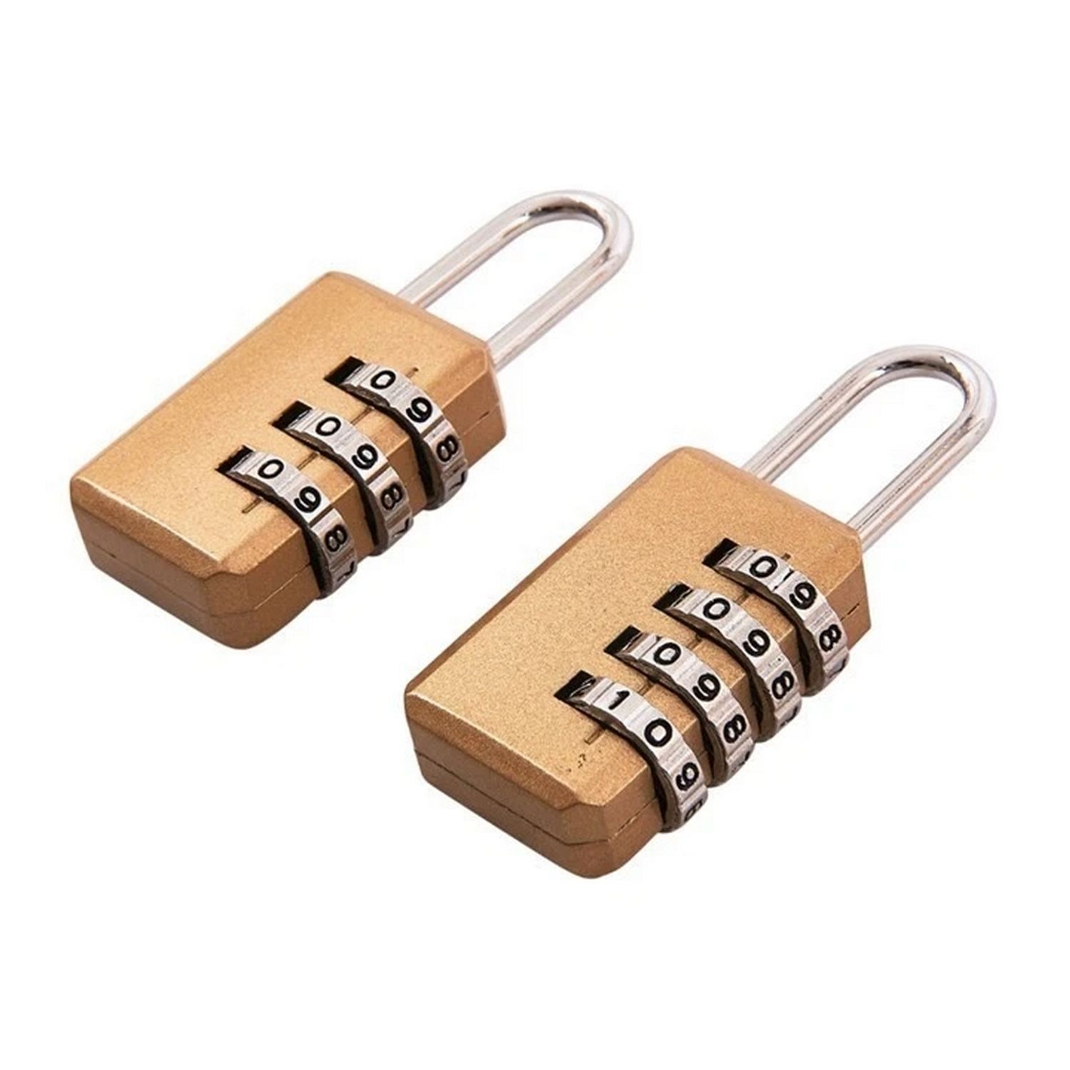Amtech Combination Padlock Set 2Pk - One Colour