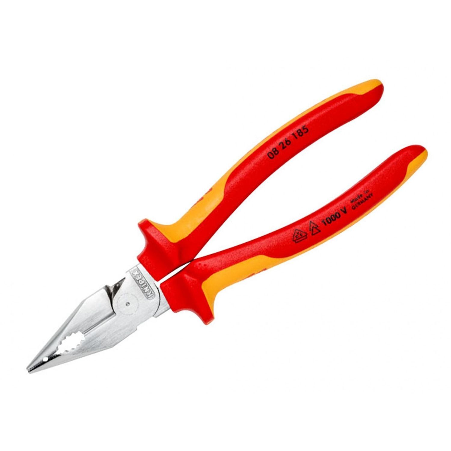 Knipex Vde Needle-Nose Combination Pliers 185Mm A - Multi Colour