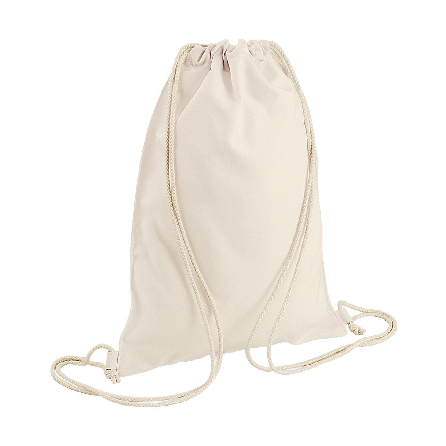 Bagbase Sublimation Drawstring Bag D - White