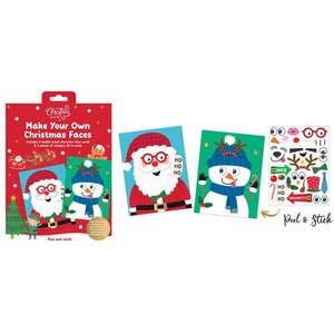 Make Your Own Christmas Faces Kit Multi