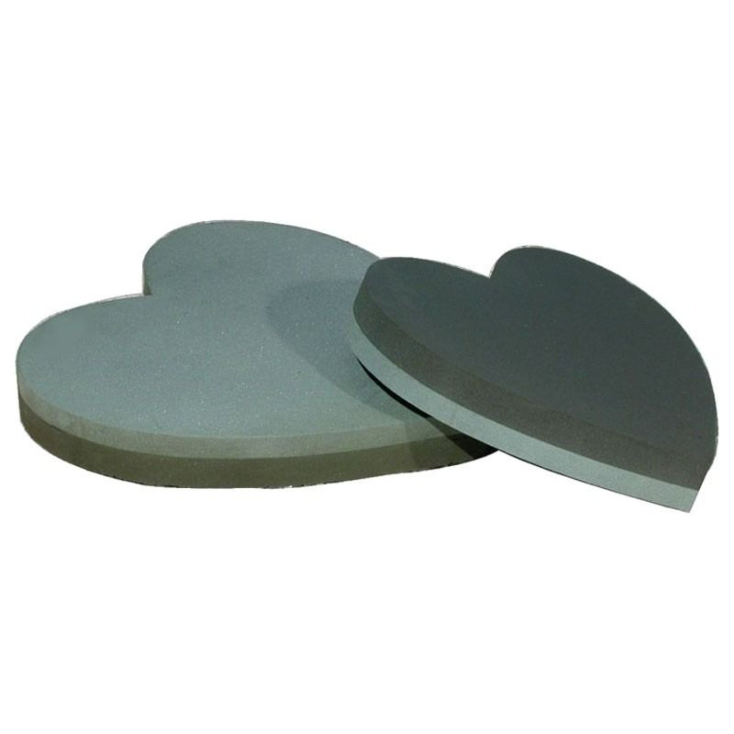  - Spicer Designs Foam Backed Heart 18Inch 2 PackGreen Wet Foam - Image 3